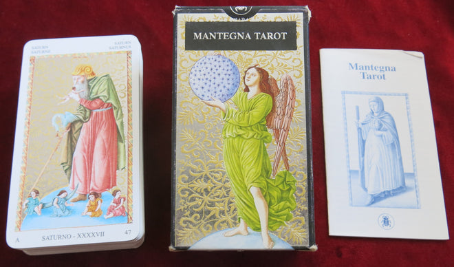 Tarot Mantegna "avec Argent" 2001 : 50 cartes + 25 cartes didactiques