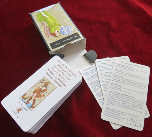 Tarot Mantegna "avec Argent" 2001 : 50 cartes + 25 cartes didactiques