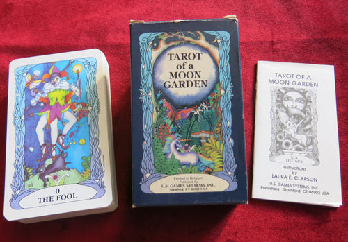 Tarot Moon Garden 1994 - Vintage 1ère édition - 1994 - COMME NEUF