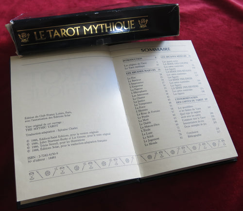 The Mythical tarot 1988 Box set - French Edition