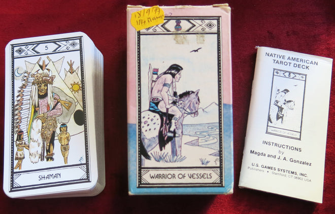 Jeu de tarot amérindien - Édition originale de 1982