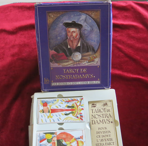 Tarot de Nostradamus - Héron années 80 - Le Véritable Oracle de Nostradamus