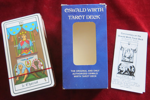 Tarot Grand Trump d'Oswald Wirth 1982 - SCELLÉ EN USINE