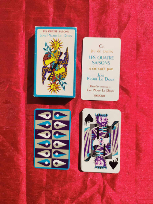 The 4 Seasons 1983 VERY RARE deck of cards -  Jean Picart the Gentle
