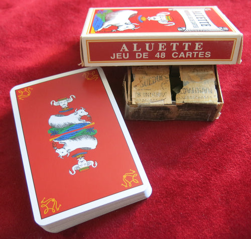 Jeu Aluette 90s - - Uvula game - the "Cow Game"