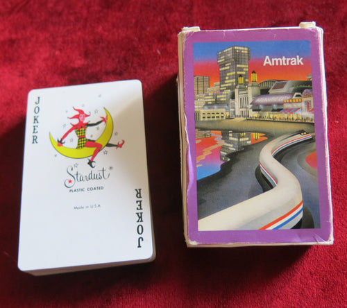 Amtrak Railroad Playing Cards deck from the 80s