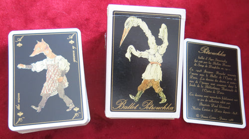 Jeu de cartes à collectionner Ballet Petrouchka 1988