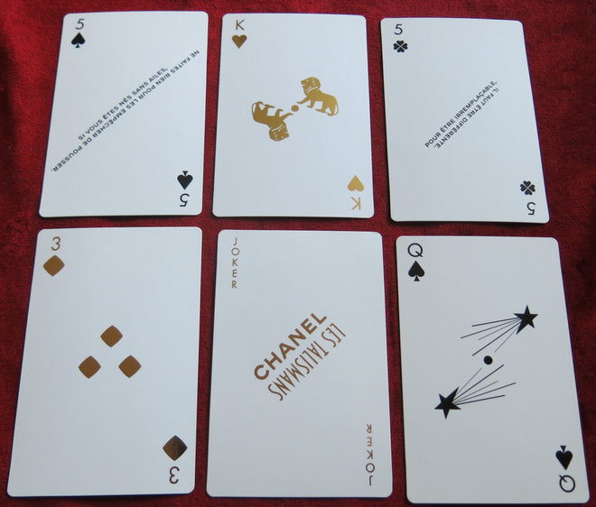 CHANEL Les Talismans - RARE Luxury Playing Cards Deck