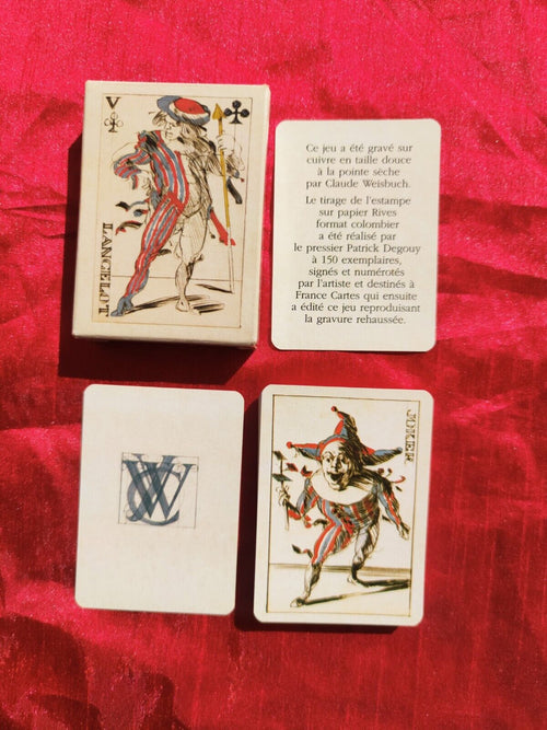 Claude Weisbuch VERY RARE Deck of Cards