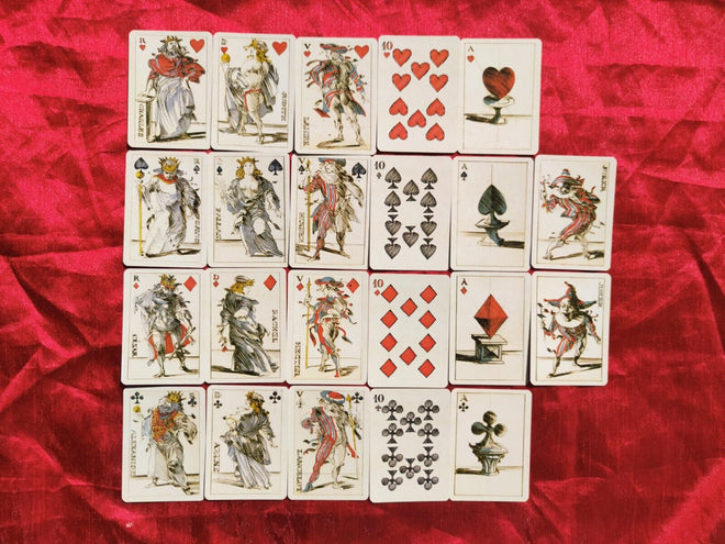 Jeu de cartes très rare de Claude Weisbuch