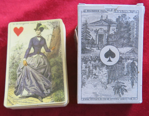 Ancien jeu de cartes de France - Jeu de cartes impérial de 1860