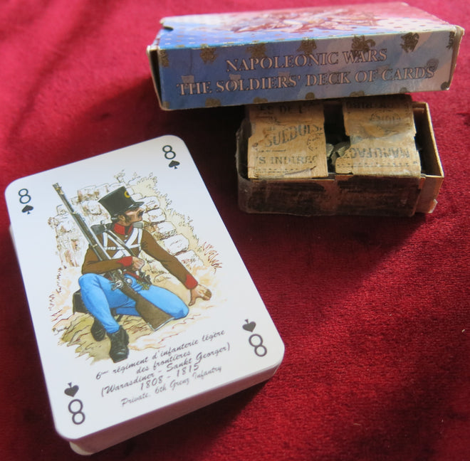 Napoleonic wars: The Soldiers deck of cards - 90s