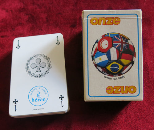 Soccer Playing Cards ONZE football 90s