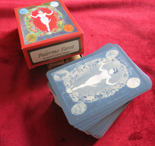 Tarot italien très rare - Tarot de Palerme par Emilia Maggio - Tarot en édition limitée - 300 pièces fabriquées -