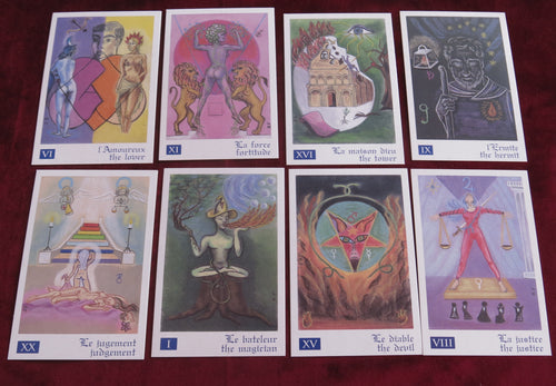 The Rana Star Tarot - VERY RARE - Hand painted pastel - COLLECTION