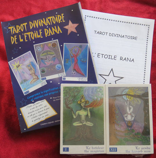 The Rana Star Tarot - VERY RARE - Hand painted pastel - COLLECTION