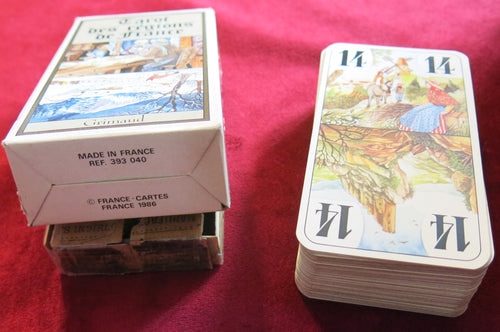 Tarot of the Regions of France 1986 - Vintage tarot deck
