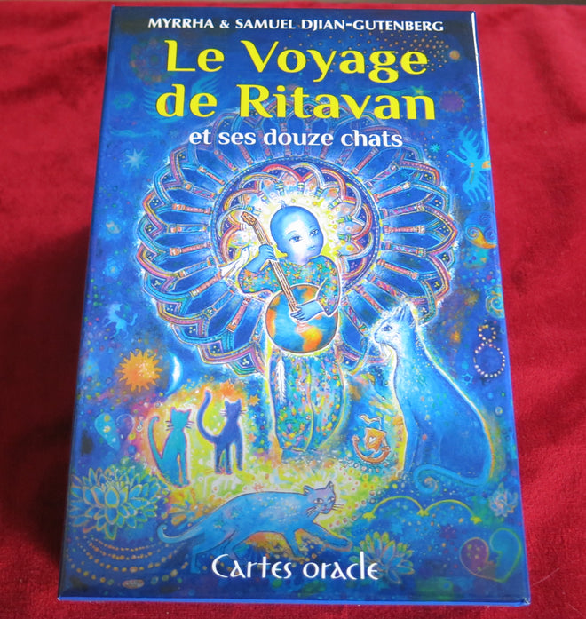 The Spiritual Cats oracle - Ritavan's Journey - The Inner Treasure Map