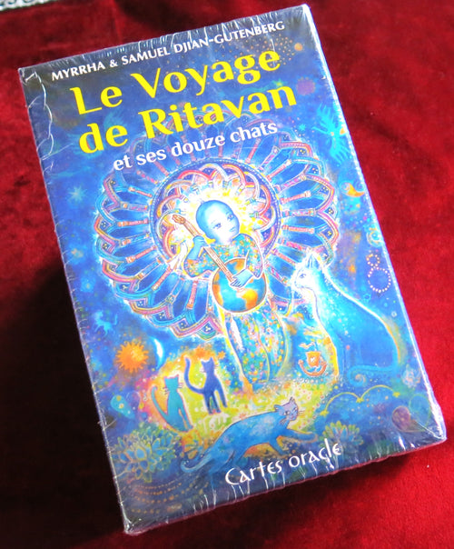 The Spiritual Cats oracle - Ritavan's Journey - The Inner Treasure Map