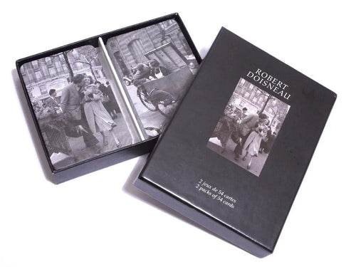 Robert Doisneau playing cards - 2 decks - Sealed box 1995