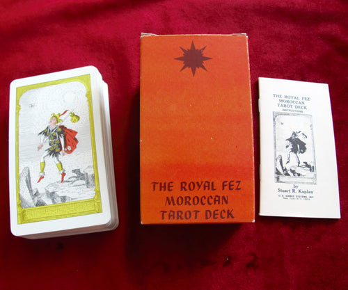 The Royal Fez Moroccan Tarot deck 1975 - VERY RARE Kaplan, Stuart R