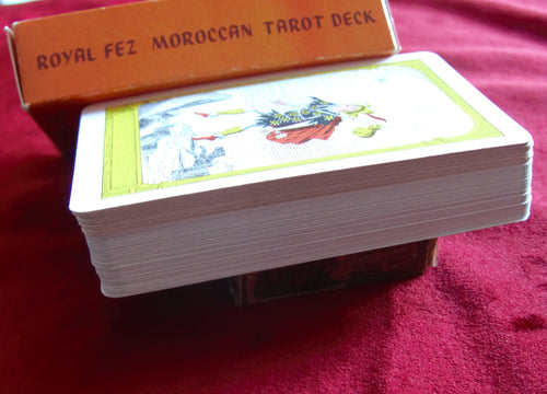 The Royal Fez Moroccan Tarot deck 1975 - VERY RARE Kaplan, Stuart R