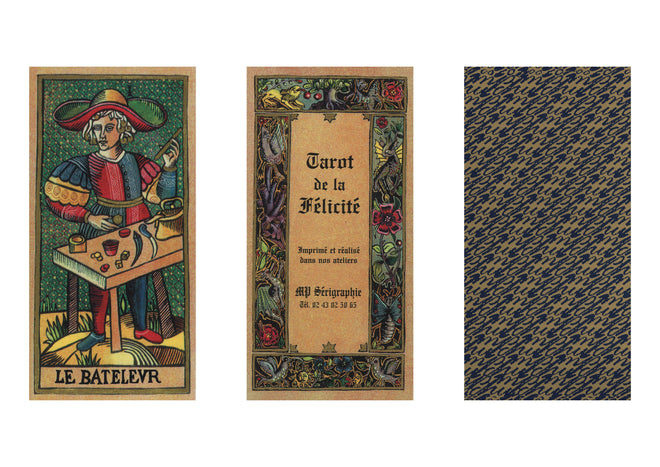 The Tarot of Felicity - File Download - PRINTABLE - 1999 VERY RARE French deck - Tarot de la Félicité