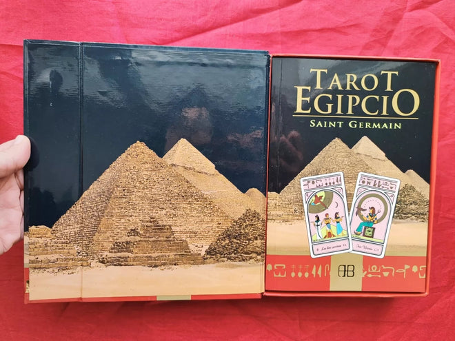 Pink Egyptian Tarot (book and Cards) Saint Germain - 2008