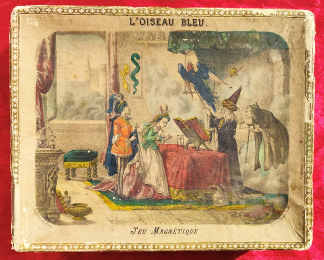 19th Century Léon SAUSSINE Oracle Box Set - "L'Oiseu Bleu"