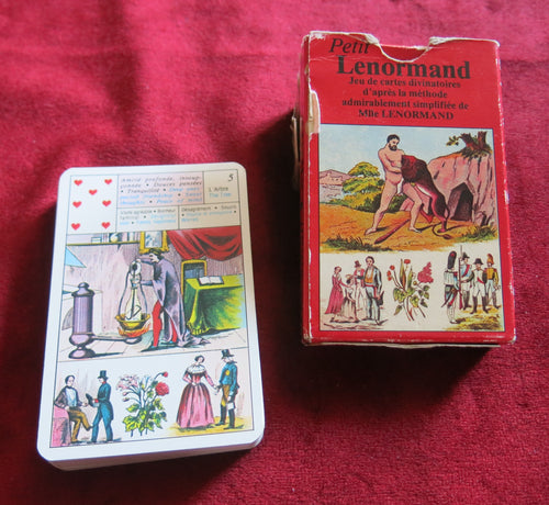 1976 Small Lenormand - Grimaud  Cartomancy