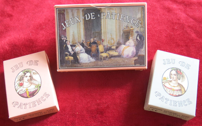 The Patience Game of Madame Sonet Morin from 1860