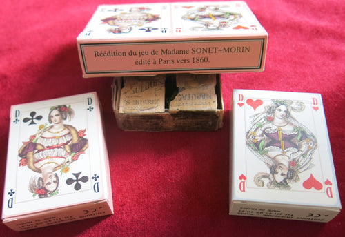 The Patience Game of Madame Sonet Morin from 1860