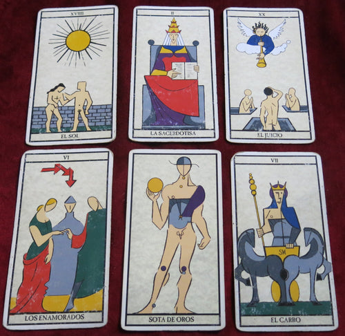 Tarot Subirachs - LIMITED EDITION 2003 - Antique and Vintage Tarot Cards