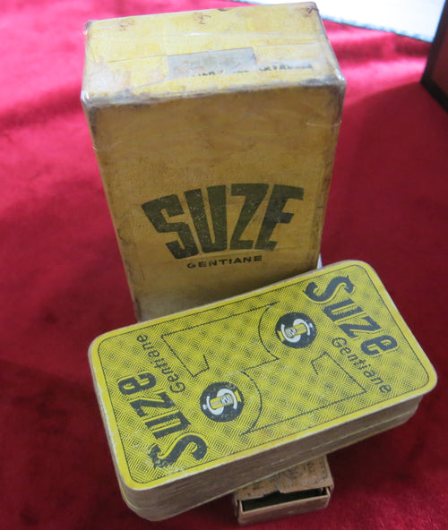 Tarot Suze vintage années 50 Made in France - Jeu de cartes Suze Apéritif Liqueur
