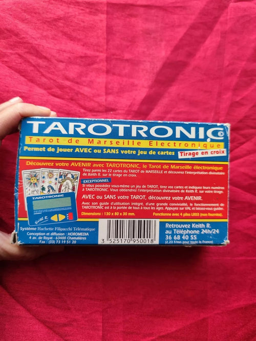 Electronic TAROT: Automatic Card Drawing with Tarotronic