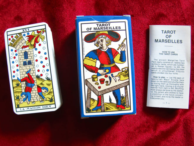 Mini Tarot of Marseille Pocket Size Edition - Tarot de Marseille miniature