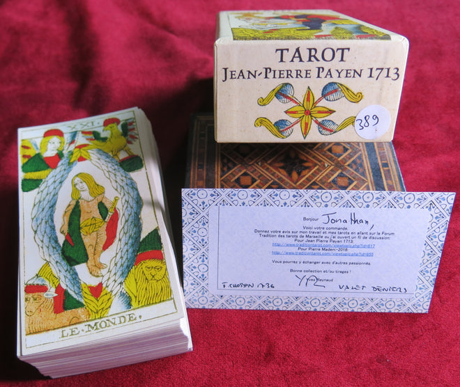 Tarot de Marseille of Jean Pierre Payen