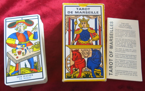 1986 Tarot de Marseille - France - Cartes - TROUVER RARE