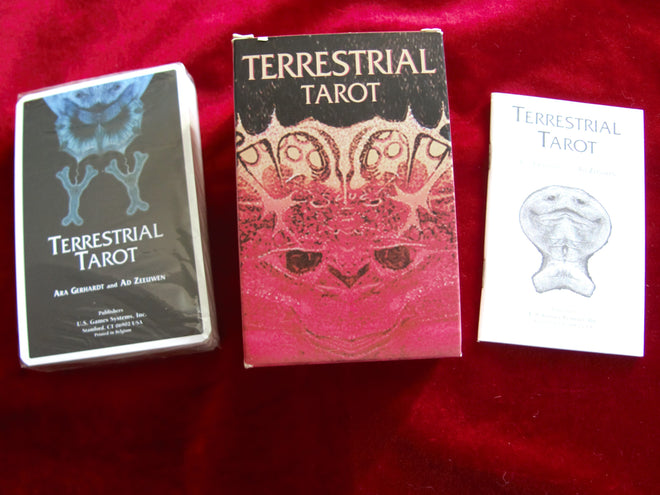 Tarot Terrestre 1996 - ÉTAT NEUF ! tarot fluide/intuitif - HR Giger Tarot - Luis Royo - Baphomet : Le Tarot des Enfers