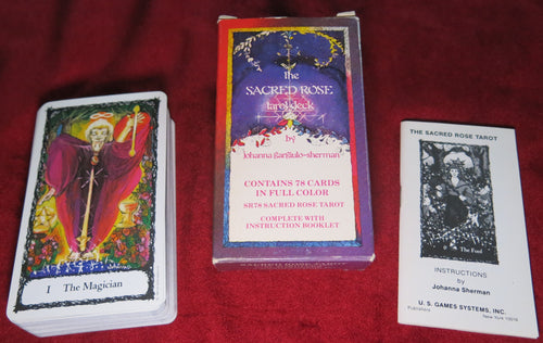 The Sacred Rose Tarot  -  1st Edition 1982