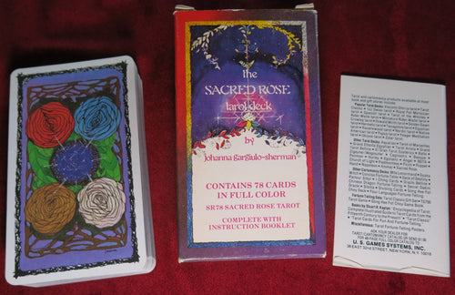 The Sacred Rose Tarot  -  1st Edition 1982