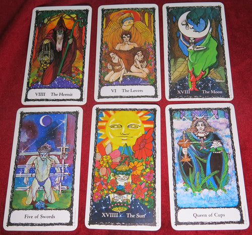 The Sacred Rose Tarot  -  1st Edition 1982