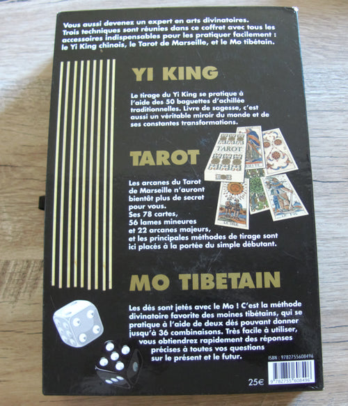 Yi-king, tarot, Mo Tibétain, le livre des prédictions + le Tarot de Marseille -ÉPUISÉ