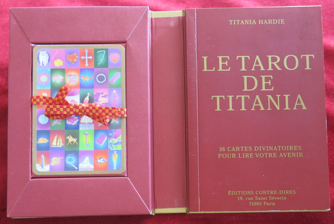 The Titania Tarot - 2000s - French Vintage Fortune Telling Deck for Divination