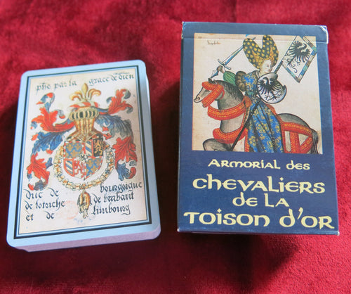 Les Chevaliers de la Toison d'or - Cartes à jouer Français vintage 1987 - Dusserre