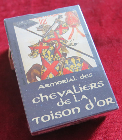 Les Chevaliers de la Toison d'or - Cartes à jouer Français vintage 1987 - Dusserre