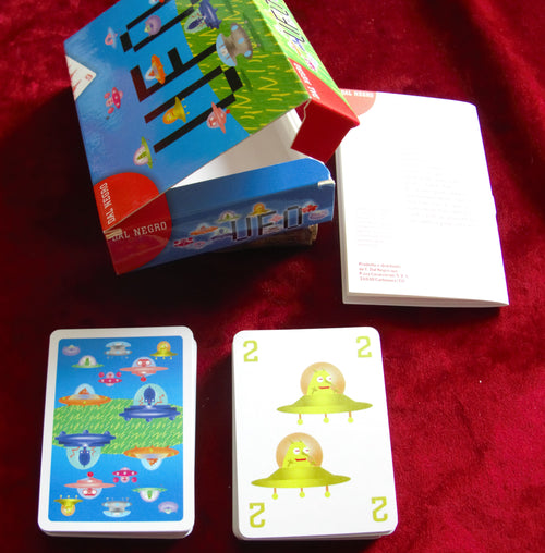 Jeu de cartes UFO 2002 - Jeu de cartes Soucoupes volantes