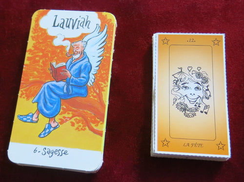 Archangels Inspirational Cards set of 2 - Cartes des Anges - Angel Cards