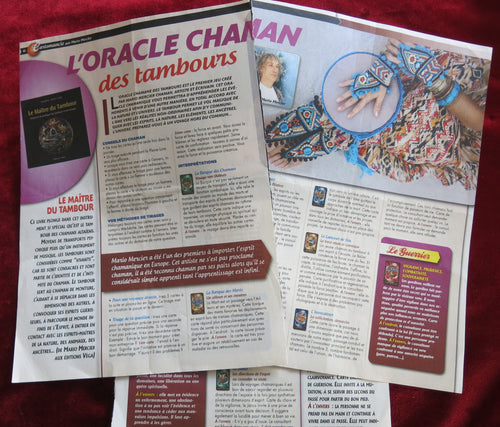 Oracle de poche Chamans &amp; Drums - divination chamanique - L'Oracle du tambour - Oracle de musique chamanique