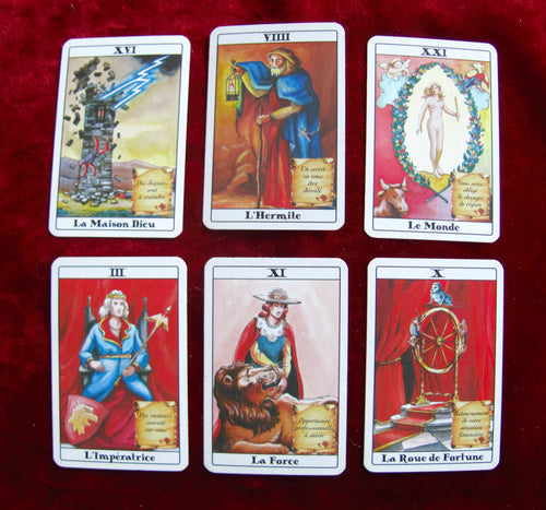 Divination Game 1998 - Retro Card Reading - Hard to Find Fortune telling Cards